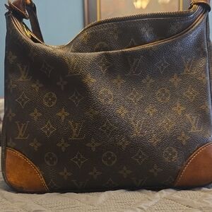 1996 Louis Vuitton Boulogne Monogram Shoulder Bag **FOR UPCYCLE**